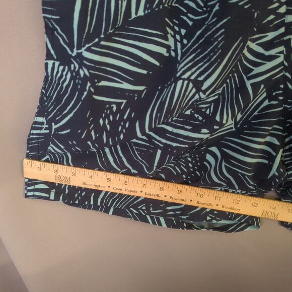 Patagonia Swim Shorts Mens L Blue Fern Baggies Lined Pockets Drawstring - Picture 9 of 10